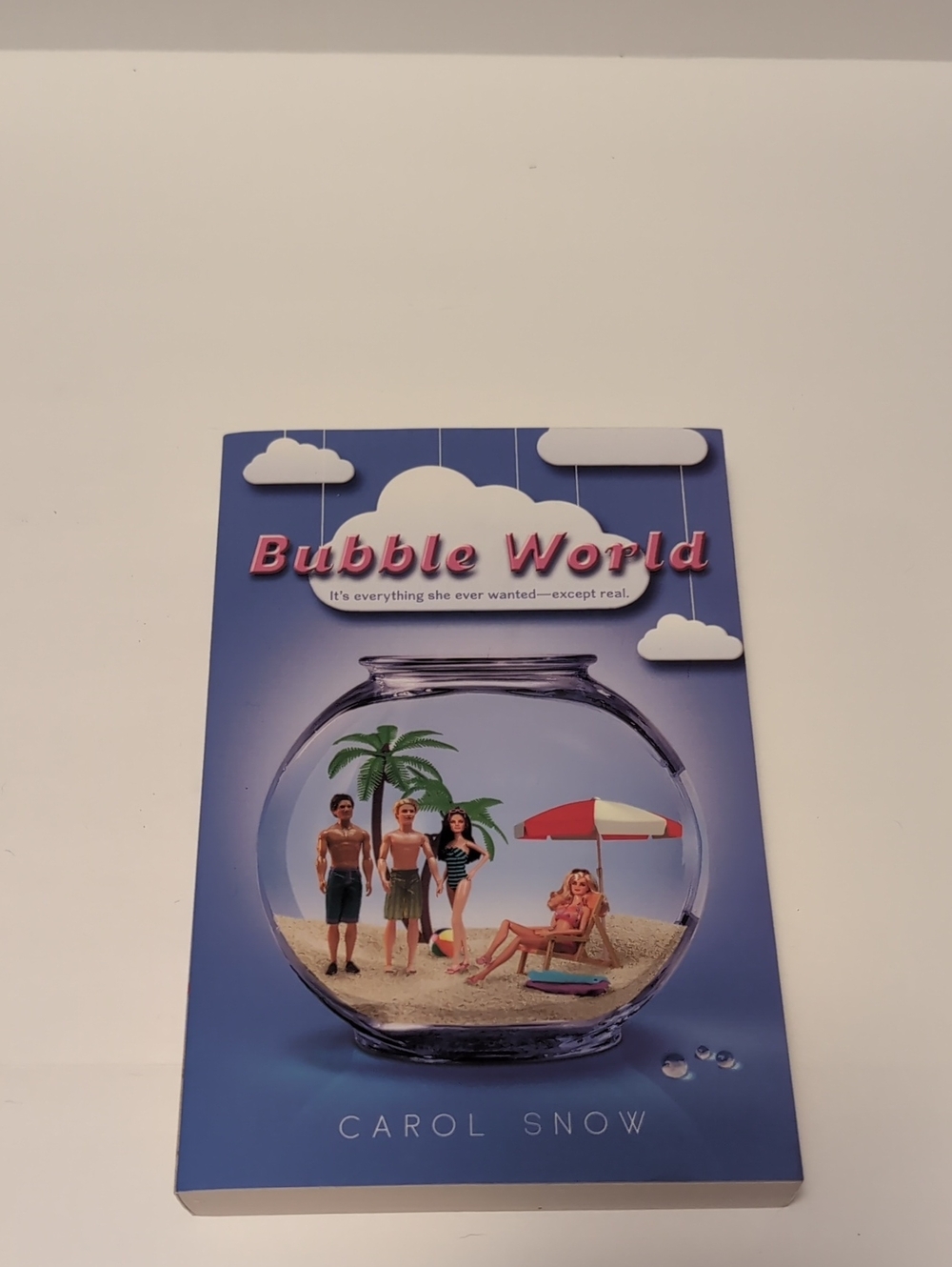 Bubble World by Carol Snow - Blue and Pink Cover